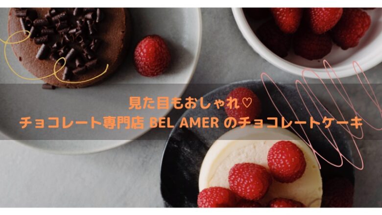 見た目もおしゃれ チョコレート専門店 Bel Amer のチョコレートケーキ コーヒー好き女子の休日